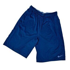 NIKE Dri-Fit Navy Blue Athletic Lounge Shorts Size Medium